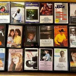 Vintage Music Cassette Tape Collection Build Your Own Lot